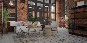 Loft style in a studio apartment - the secrets of creating a modern interior