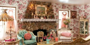 Shabby chic style in the interior