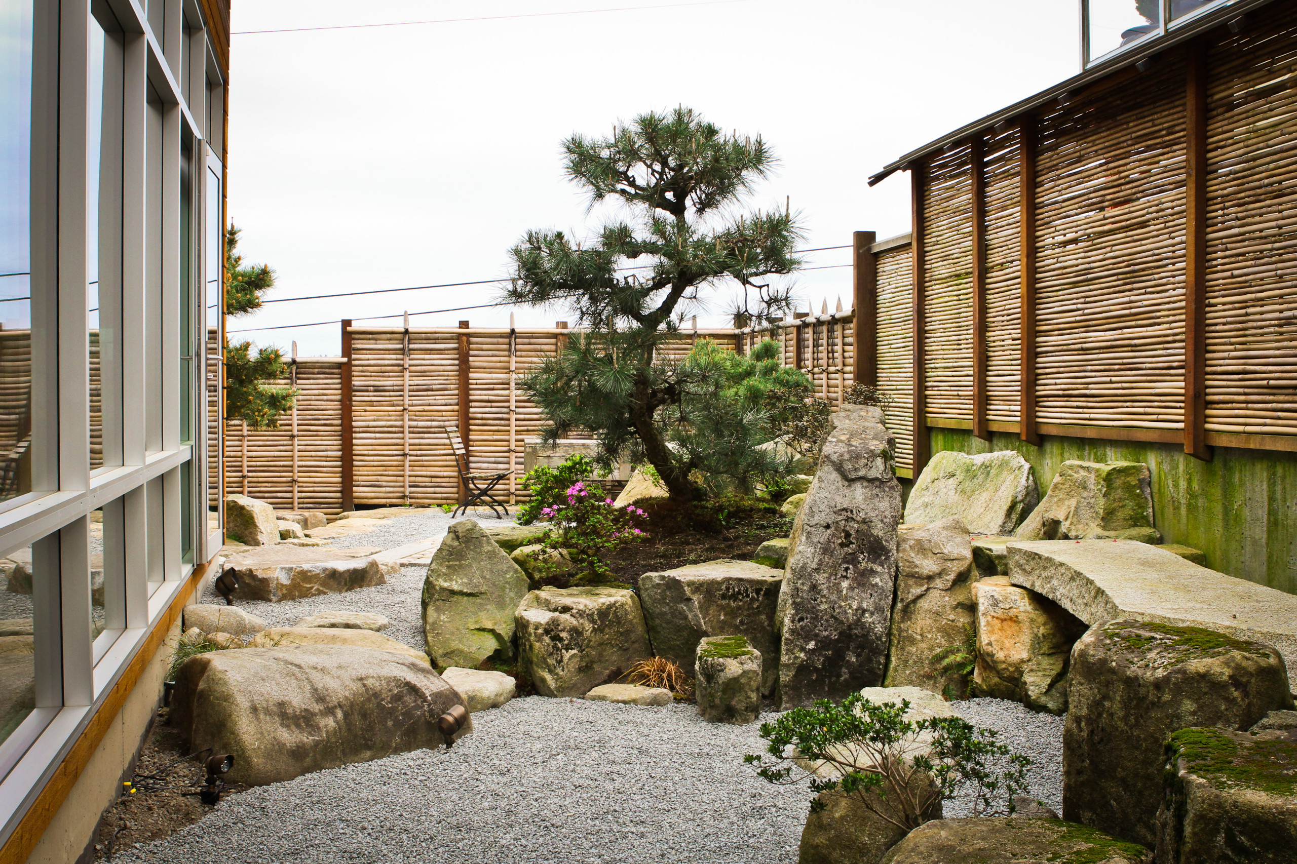 японский сад частный дом