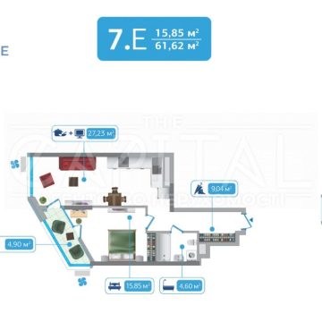 Продаж 2 кімн. квартири по вул. Осокорська 7а