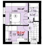 Продаж будинку 109м², 1 соток, Київ | 13