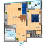 Продаж 1 кімн. квартири по вул. Шолуденка 1 | 3