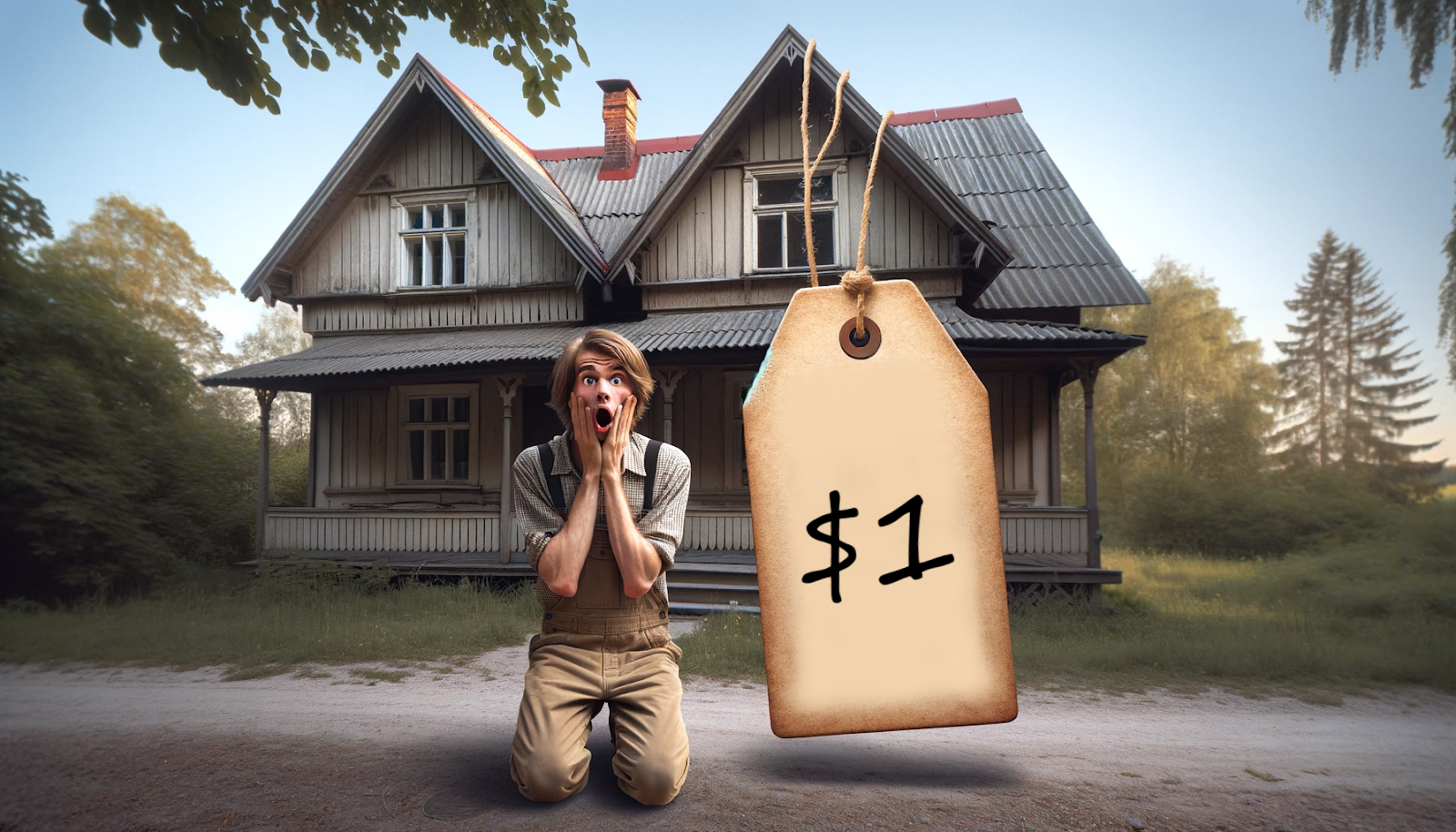 Как купить дом за 1 USD