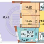Продаж 2 кімн. квартири по вул. Богатирська 32 | 2