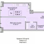 Продаж 1 кімн. квартири по вул. Андрія Верхогляда 8/6 | 2