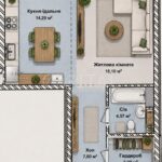 Продаж 1 кімн. квартири по вул. Андрія Верхогляда 1-20а | 2
